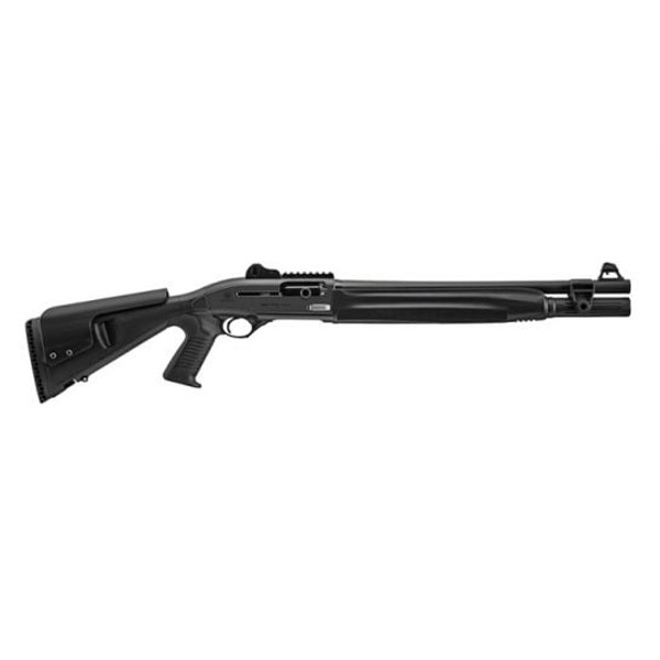 BERETTA 1301 TACTICAL SEMI AUTOMATIC 12 GAUGE SHOTGUN WITH PISTOL GRIP, BLACK - J131TP18N