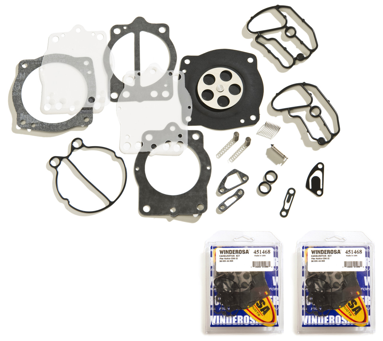 Keihin Dual Carb Carburetor Rebuild Kit Kawasaki ZXI STS STX Xi