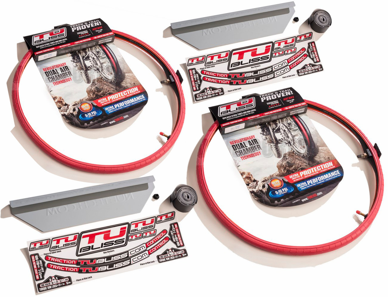 タブリス　18インチ+21インチ Tubliss Nuetech Tubeless Tire System Gen 2 21 & 18 - Bay Area