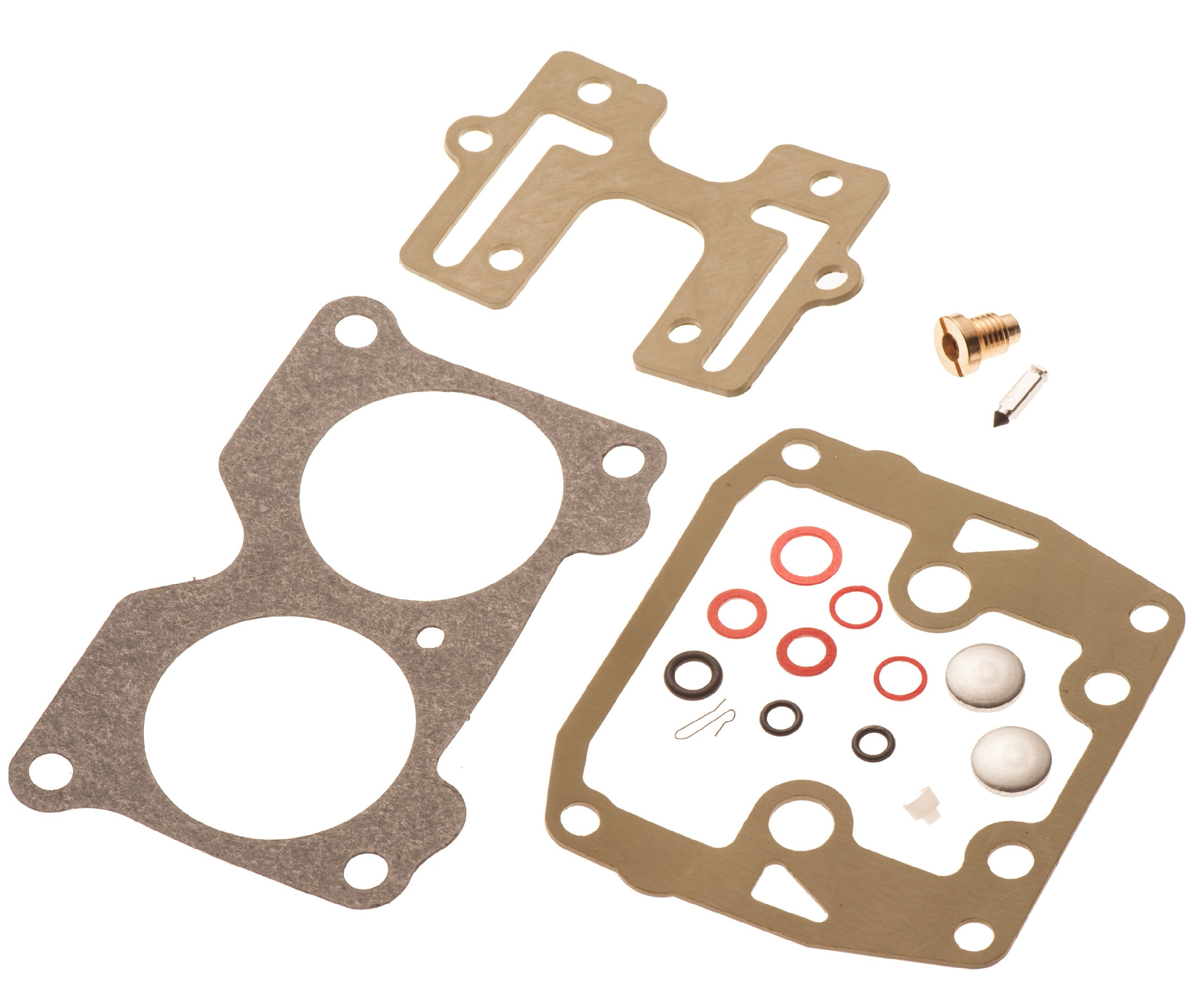 Carburetor Rebuild Kit For Johnson Evinrude V4 85-140 HP Outboards – Includes Gaskets, Needles, Seats & More – 2 Kits
