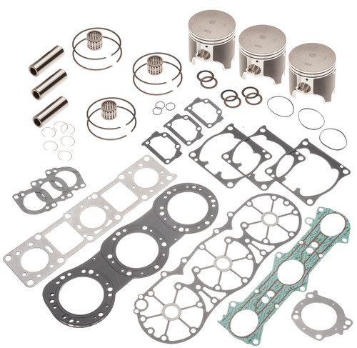 Top End Rebuild Piston Kit for Yamaha GP1200R XL XLT 1200 XR1800 PV 1.00MM Over