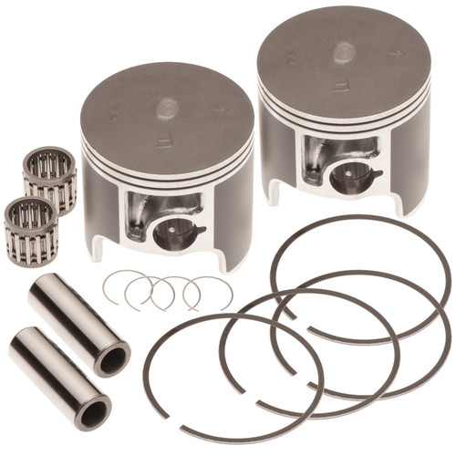 Dual Piston Kit for Yamaha 650 WaveRunner 3 VXR LX Superjet 1.00MM Over / 78MM