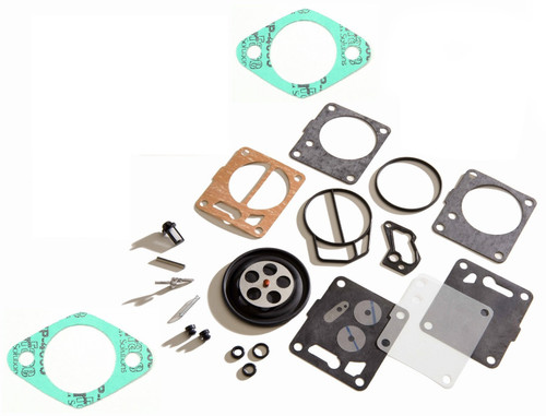 Seadoo GTX GSX Genuine Mikuni Twin Carb Carburetor Rebuild Kit & Base Gaskets