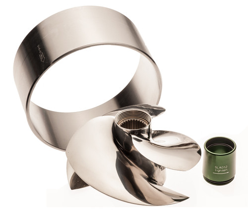 Solas Impeller for SeaDoo RXPX RXTX 325 SXX-CD-14/19 Stainless Wear Ring