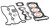 Top End Rebuild Piston Gasket Kit for Yamaha 1050 FSH AR SX 210 220 EX VX 1.00