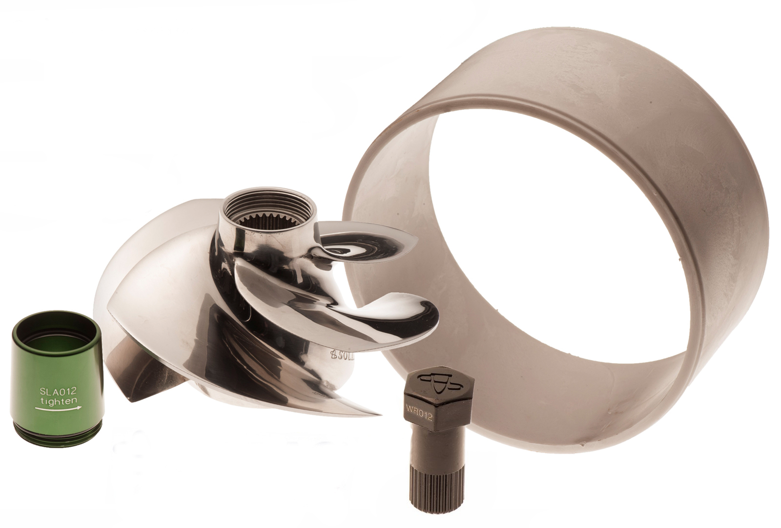 Solas SeaDoo Impeller W/ Wear Ring & Tool SRX-CD-14/19 RXTX 255 RXT RXP Wake 215