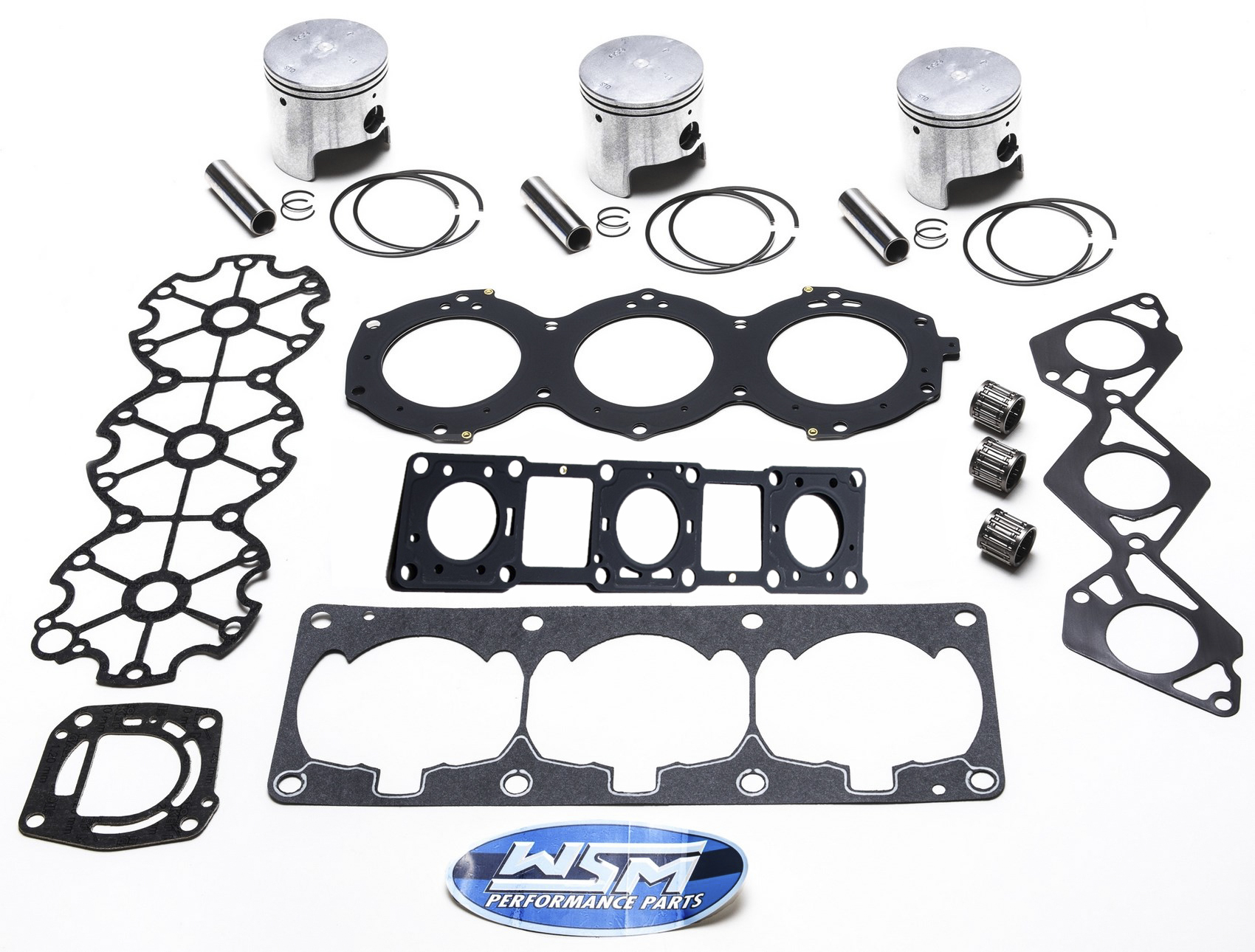 Yamaha SUV GP XL 1200 Non-PV Piston Gasket Top End Rebuild Kit + .50mm Over