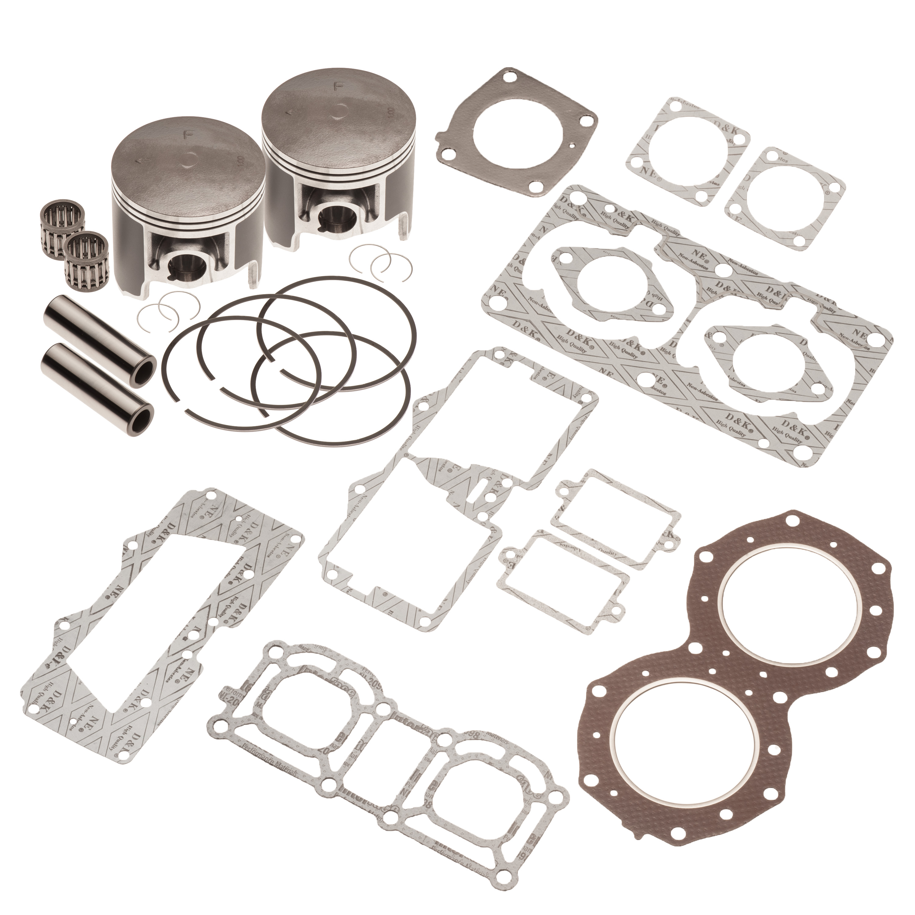 Top End Rebuild Piston Kit for Yamaha 700 61X WaveRunner VXR SuperJet 1MM Over
