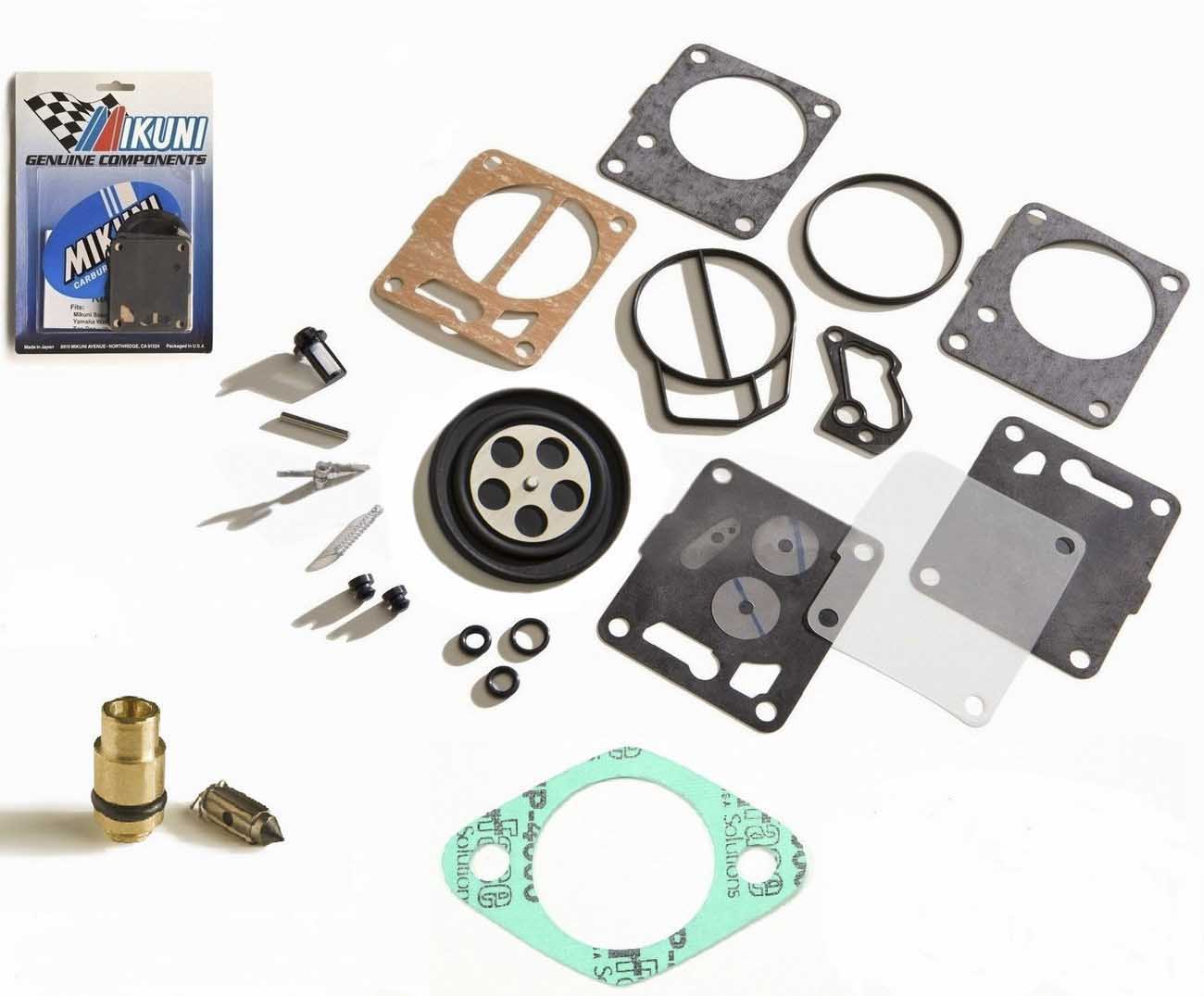 Sea Doo Genuine Mikuni Carb Rebuild Kit Base Gasket And Needle Seat 587 SP 91-96