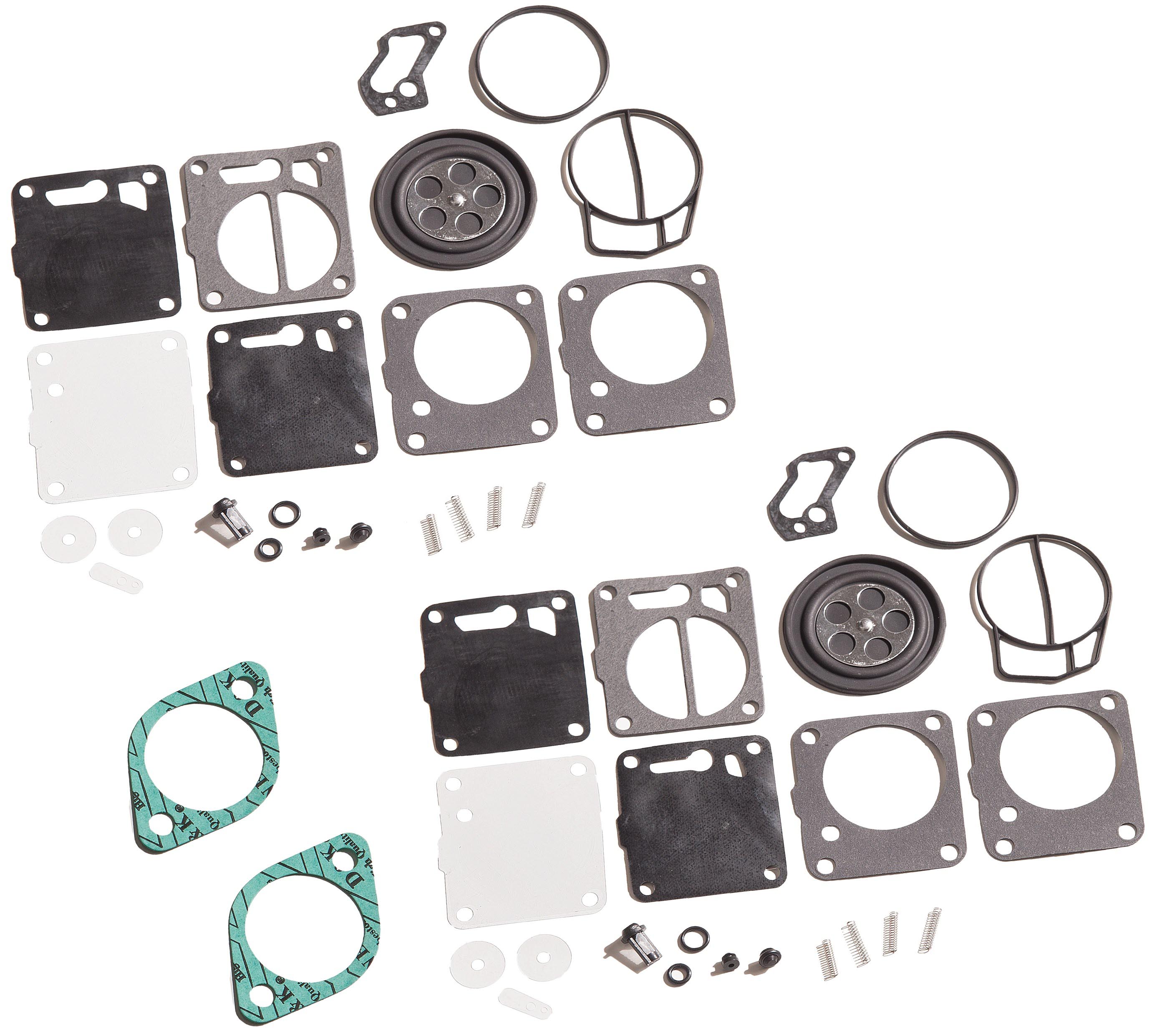 Dual Carb Carburetor Rebuild Kit & Base Gaskets Sea Doo 787 800 XP GSX GTX SPX