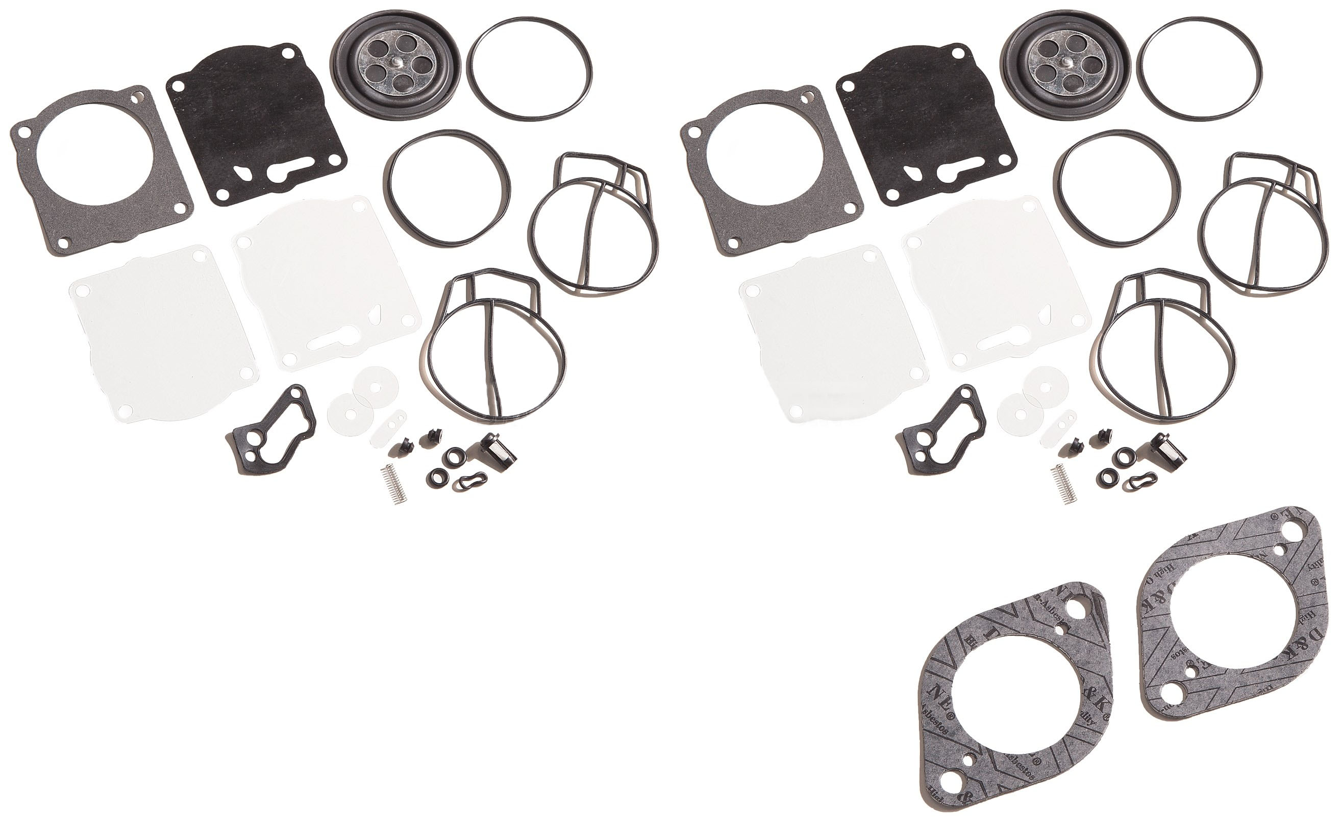 Twin Carb Rebuild Kit Needle Seat & Base Gaskets Sea Doo 947 951