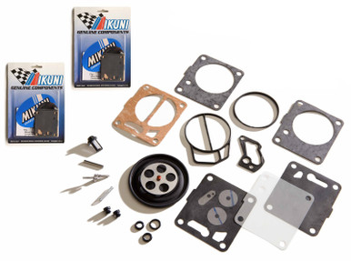 Aazon.co: DEF Dual Carb Carburetor Rebuild Kit Replaceent for Sea