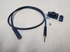 Power Jack cable with male 2.5mm to female 3.5mm plug