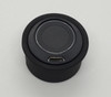 Flush Mount Black Housing Fingerprint Lock