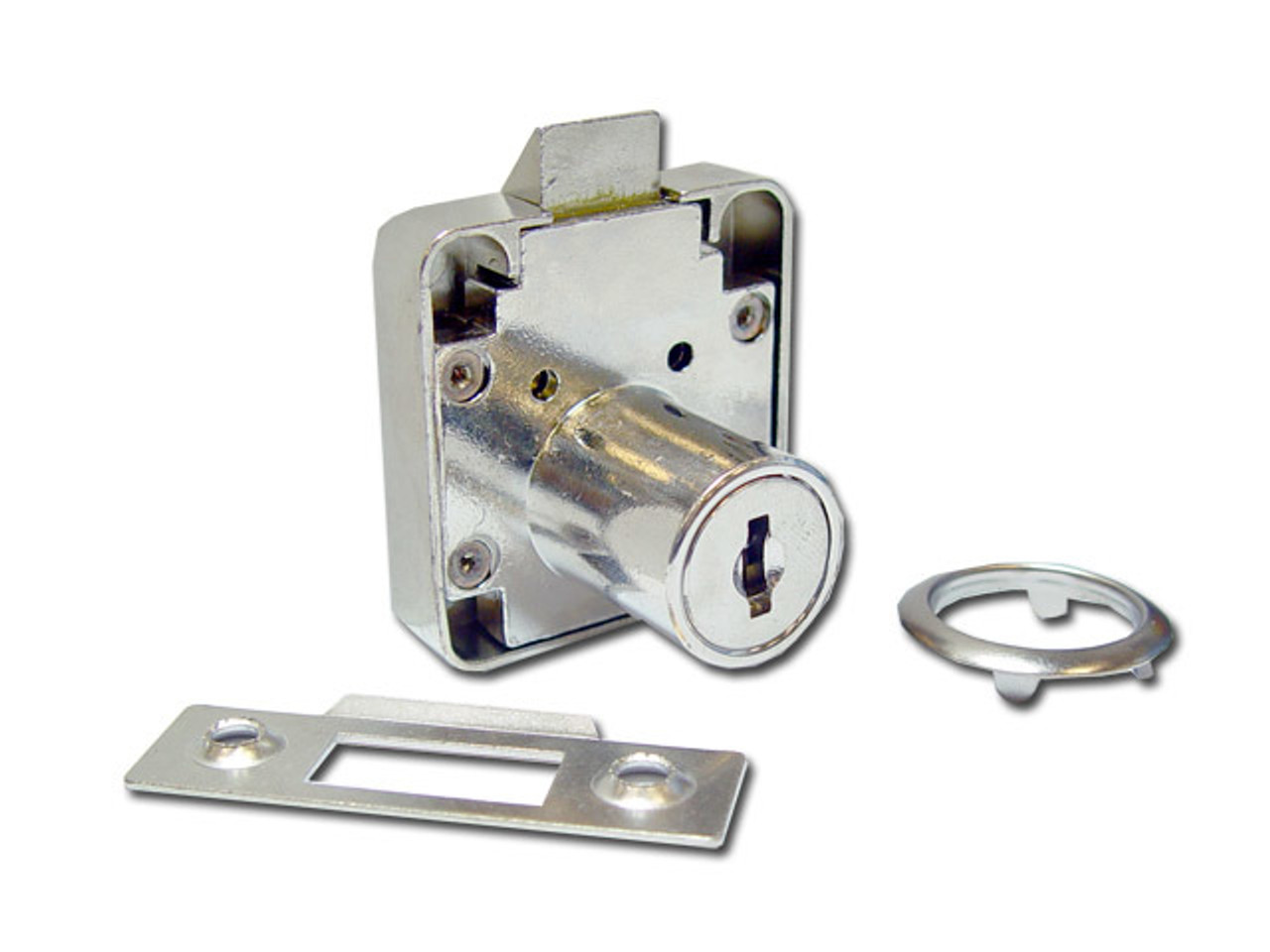 Nickle Plated Slam / Spring Lock