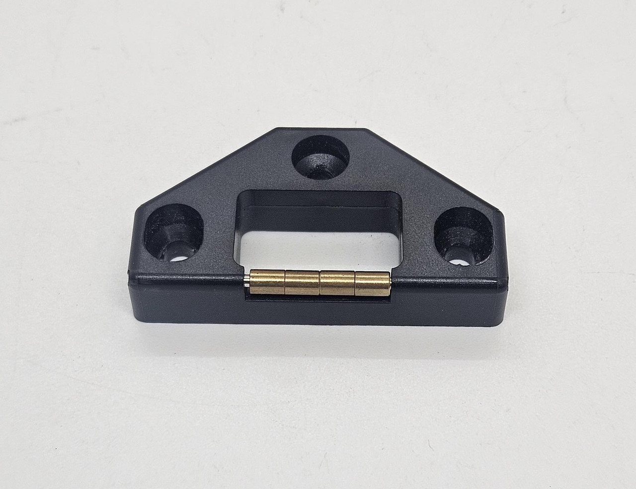 ABS-Plastic Strike plate with screws