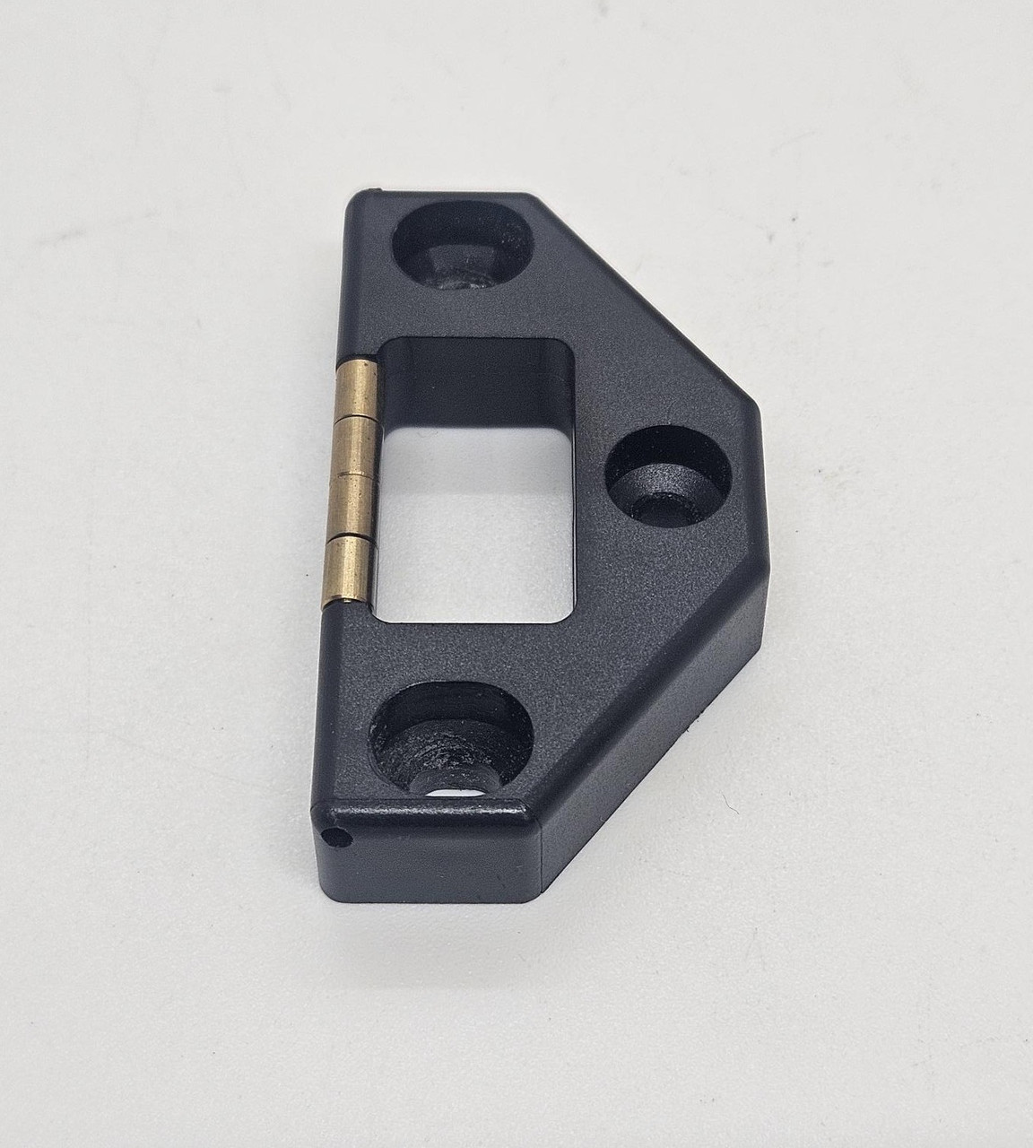 ABS-Plastic Strike plate with screws