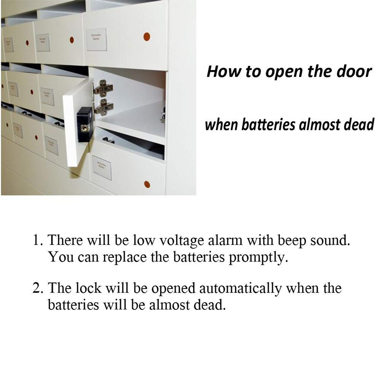 Homello RFID Electronic Cabinet Lock with USB Cable - Hidden DIY RFID Lock  for Wooden Cabinet Drawer Locker Cupboard Gun Box with 5 Key Cards/Fobs