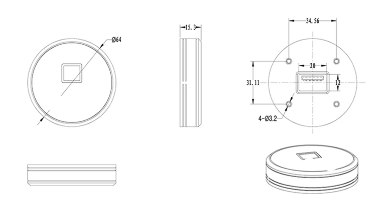 Fingerprint Round Cabinet Drawer Lock