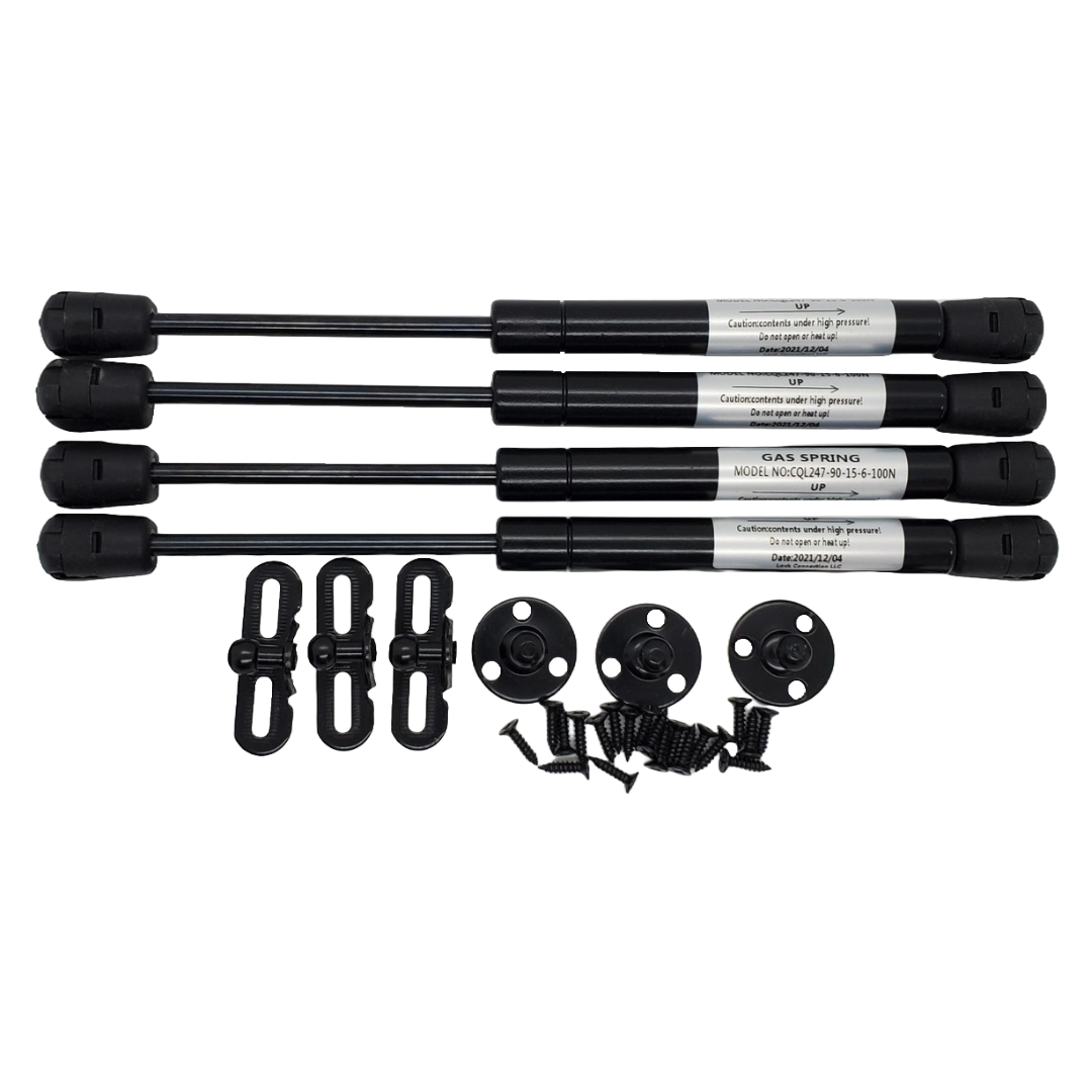 Yescom 24-40" Adjustable Drywall Stilts Bundle With Leg Band Straps – Aluminum, 225lb Capacity, Non-Slip