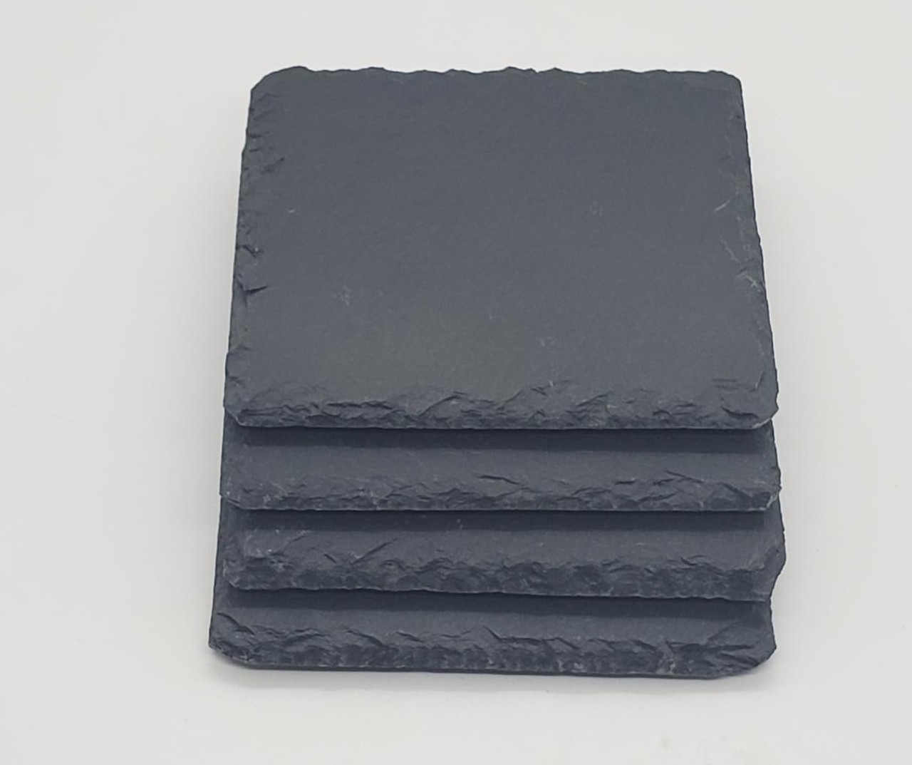 4 slate coasters