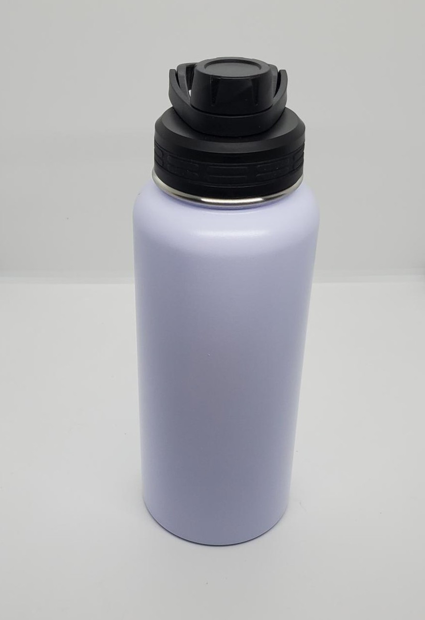 White 32oz water bottle