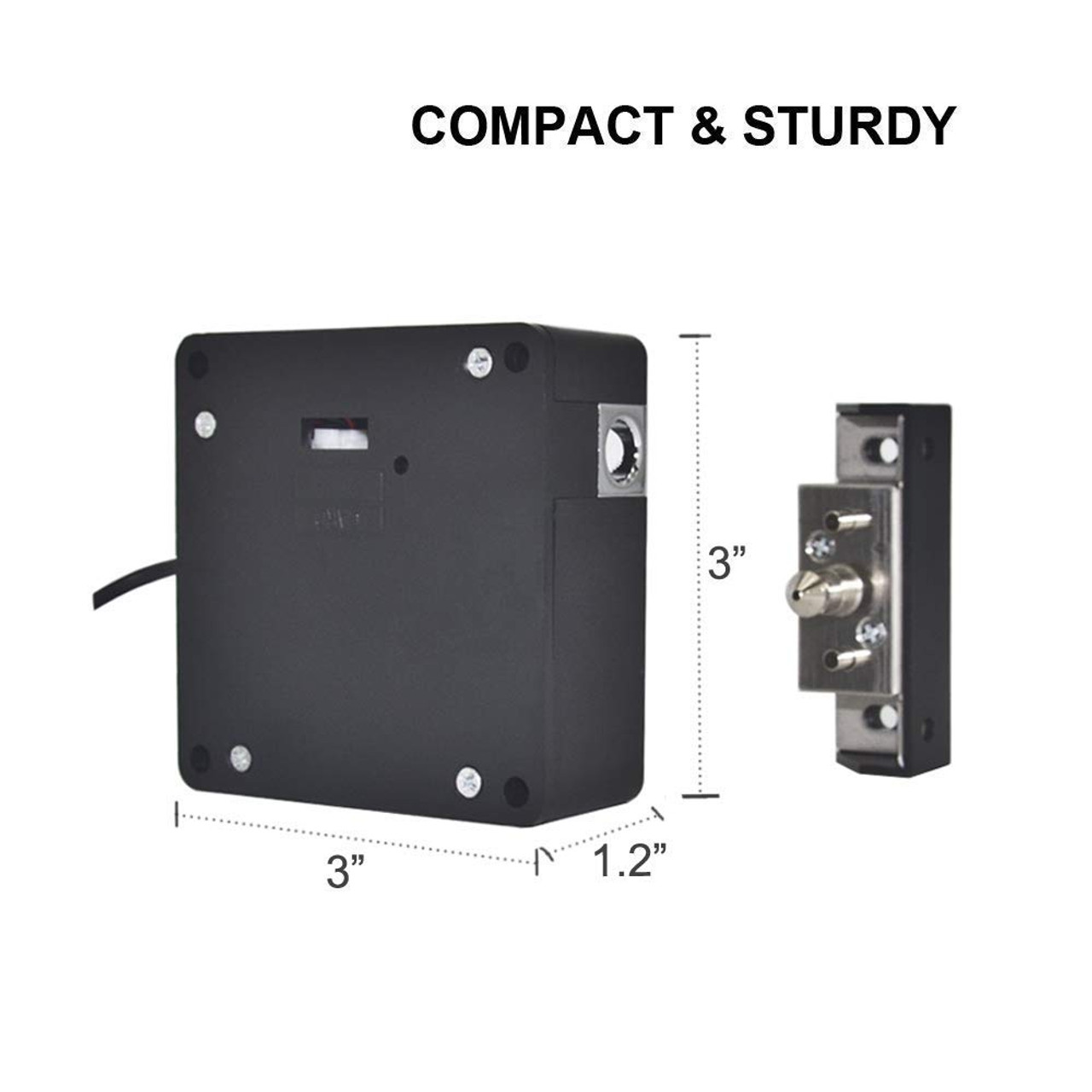 RFID Electronic Cabinet hidden Lock, 3 user cards