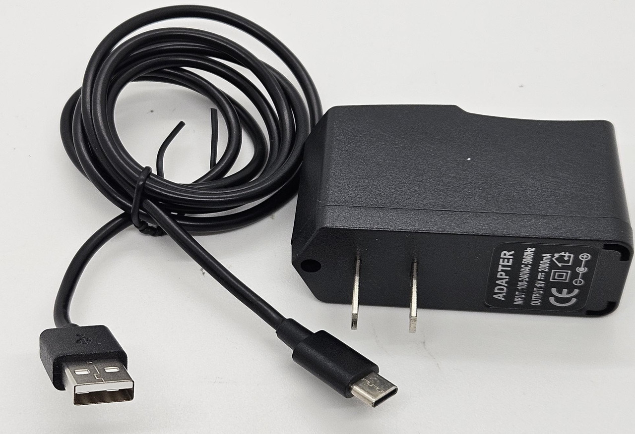 A/C plug adapter and Cable, usbC to USB for all Gen3 Locks that start with KR-S80