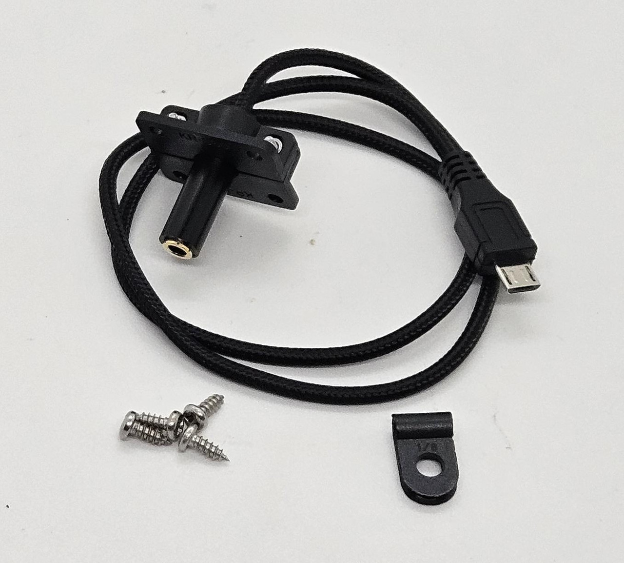 Power Jack cable with usbC to 3.5mm plug
