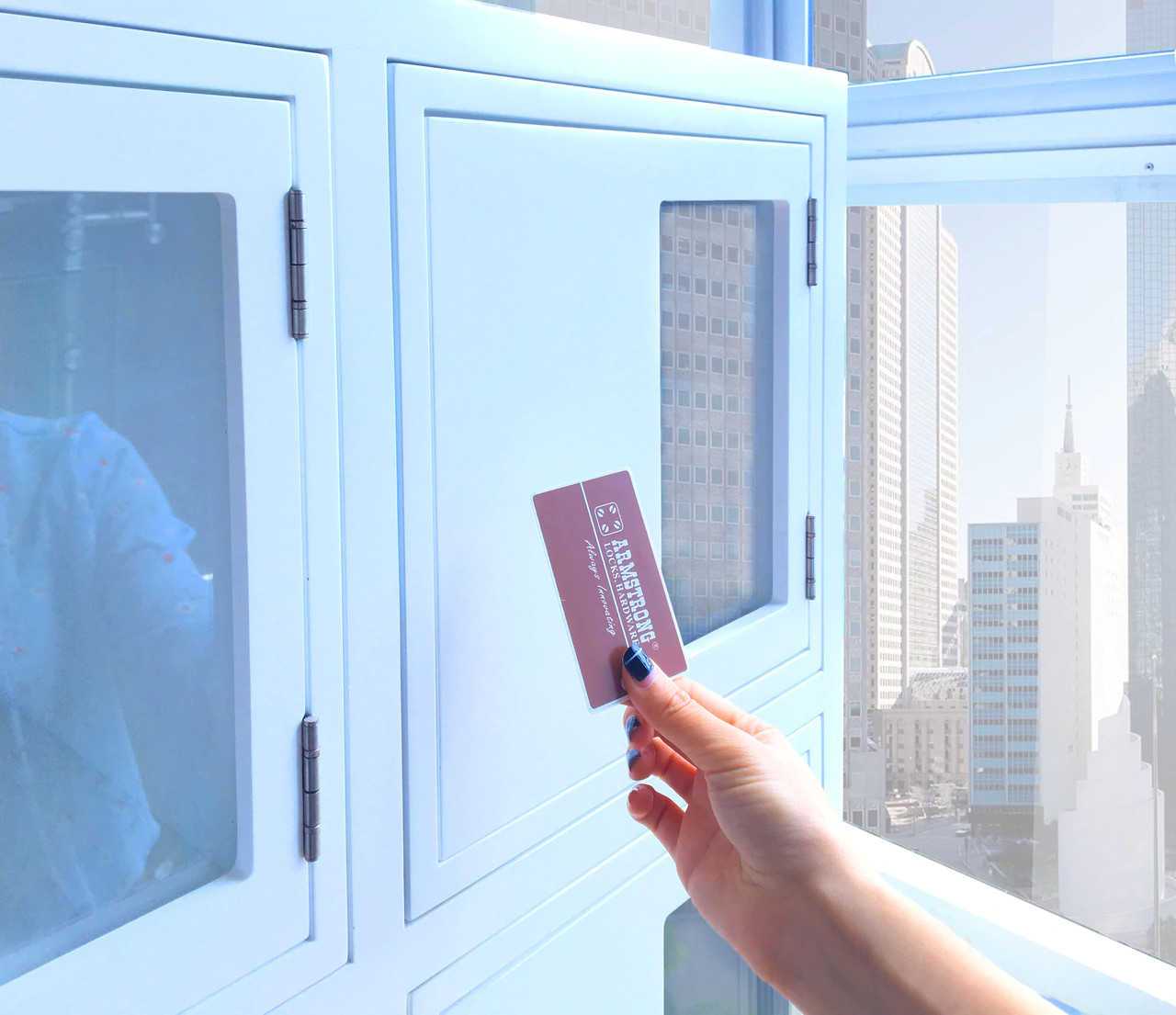 Hidden RFID Cabinet Lock, Scan to open / Scan to close mode