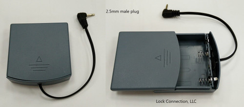 External Power supply with a 2.5MM male plug