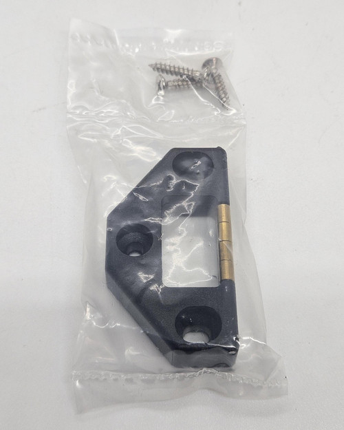 ABS-Plastic Strike plate with screws