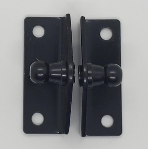 1 pair Heavy Duty black Shock Brackets with screws