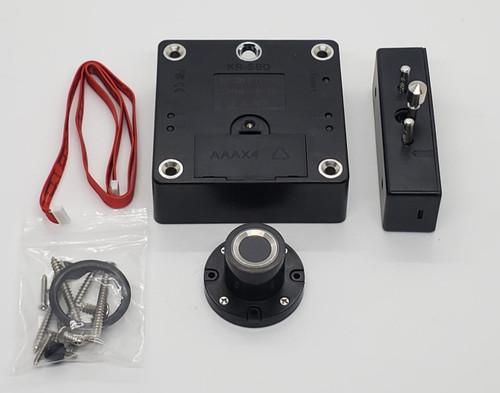 Fingerprint lock, 24mm diameter sensor area, Gun Safes, cabinets. Fingerprint lock, 24mm diameter sensor area, Gun Safes, cabinets.