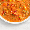 Bowl of Mississippi Delta Tomato Basil Soup, showing hearty tomato and vegetable texture. Bowl of Mississippi Delta Tomato Basil Soup, showing hearty tomato and vegetable texture.
