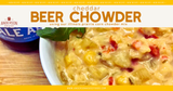 Cheddar Beer Corn Chowder Recipe (with Printable Poster!)