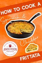 How to Cook a Spinach & Cheddar Frittata
