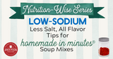 Nutrition-Wise Series: Less Salt, All Flavor