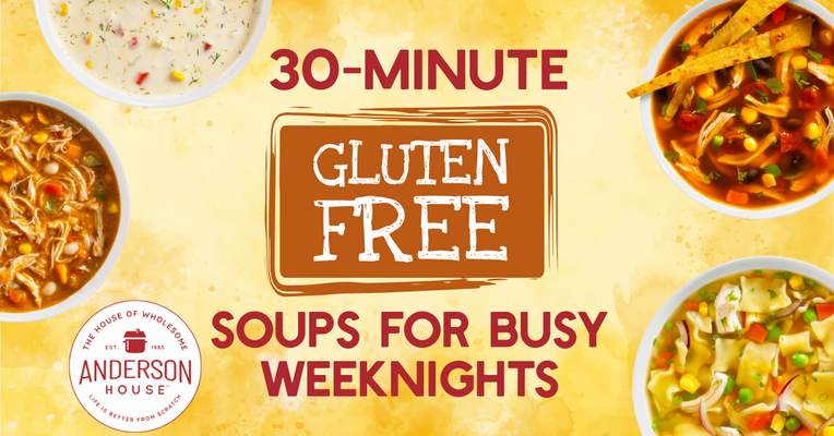 30-Minute Gluten Free Soups for Busy Weeknights