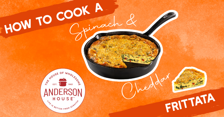 How to Cook a Spinach & Cheddar Frittata