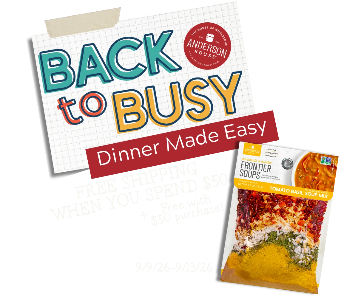 Taste the Season | Bring home handcrafted soup mixes made with quality ingredients and recipes your family will ask for again.