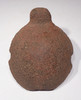 PCX001 -  PRE-COLUMBIAN TURTLE EFFIGY MILL GRINDING STONE WITH ORIGINAL RED CINNABAR PIGMENT FROM CENTRAL AMERICA