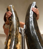 INVESTMENT-GRADE  LARGEST 11.5 FOOT PAIR OF WOOLLY MAMMOTH TUSKS FROM EUROPE'S FINAL ICE AGE *MTX001