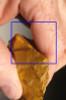 M357 - RARE YELLOW JASPER NEANDERTHAL MOUSTERIAN HANDAXE BIFACE FROM FAMOUS FONTMAURE SITE IN FRANCE