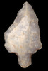 AT083 - ONE OF OUR FINEST - LARGE TRANSLUCENT ATERIAN MIDDLE PALEOLITHIC TANGED POINT MADE OF RARE CHALCEDONY