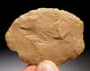 CAP189 - RARE TENERIAN AFRICAN NEOLITHIC LARGE MULTI-PURPOSE OVATE BLADE SCRAPER FROM THE PEOPLE OF THE GREEN SAHARA
