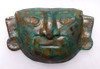 PCX002 - EXCEPTIONAL LIFE-SIZE INTACT ANCIENT PRE-COLUMBIAN DEATH MASK OF HAMMERED TUMBAGA GOLD