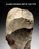 M380 - FINEST INVESTMENT GRADE MICOQUIEN NEANDERTHAL FLINT HAND AXE FROM FRANCE - OUR LARGEST AND FINEST EUROPEAN EXAMPLE EVER OFFERED