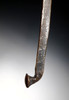 LUR099 - FINEST EXCEPTIONALLY LARGE ANCIENT BRONZE LURISTAN RAT TAIL SPEARHEAD WITH PROMINENT WILLOW LEAF SPEAR DESIGN