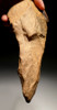 LARGE BONE-SMASHING PRESTIGE ACHEULEAN STONE PICK HAND AXE MADE BY HOMO ERECTUS (ERGASTER) WITH UNUSUAL GRIP FEATURE *ACH226